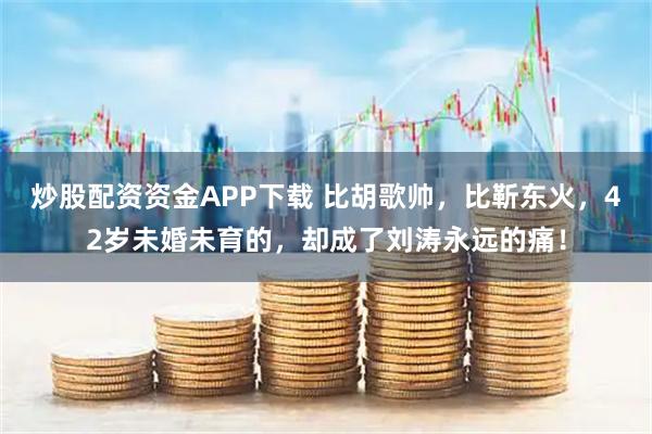 炒股配资资金APP下载 比胡歌帅，比靳东火，42岁未婚未育的，却成了刘涛永远的痛！